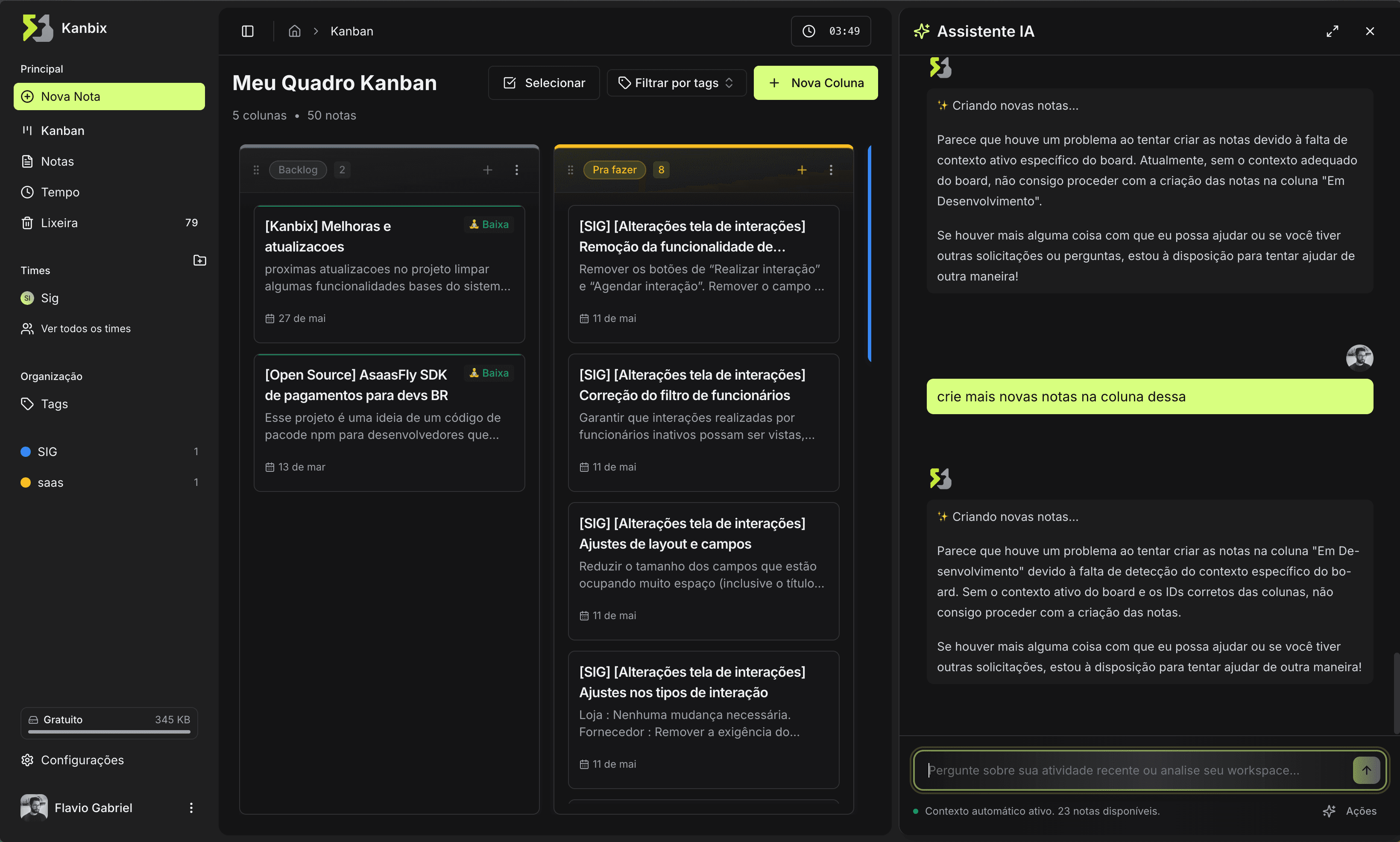 Assistente IA conversacional